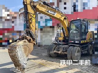 潮州三一重工SY155W挖掘机实拍图片