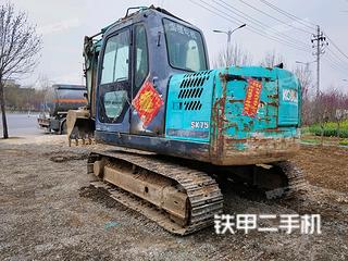 柳州神钢SK75-8挖掘机实拍图片