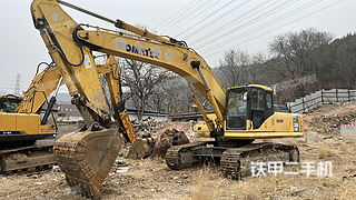 济宁小松PC300CSE-7大土方挖掘机实拍图片