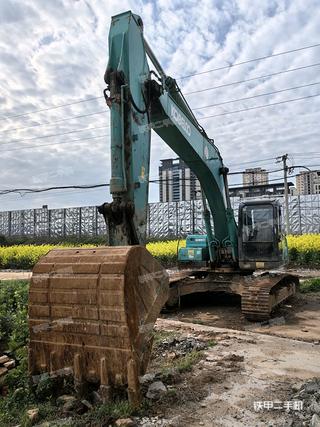 陕西-汉中市二手神钢SK260LC-8挖掘机实拍照片