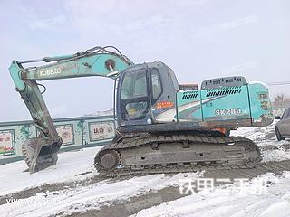 新疆-巴音郭楞蒙古自治州二手神钢SK250-8挖掘机实拍照片