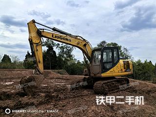郴州柳工CLG913E挖掘机实拍图片