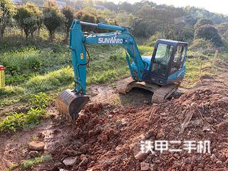 湖南-益阳市二手山河智能SWE80E挖掘机实拍照片