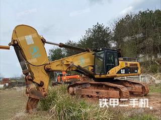 深圳卡特彼勒345DL挖掘机实拍图片