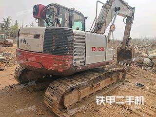 北京竹内TB1135C挖掘机实拍图片
