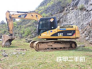 贵州-黔南布依族苗族自治州二手卡特彼勒315D液压挖掘机实拍照片