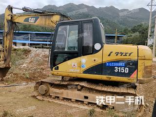 广西-梧州市二手卡特彼勒312C挖掘机实拍照片