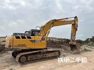 东莞加藤HD820V挖掘机实拍图片