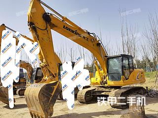 济南龙工LG6225E挖掘机实拍图片