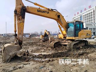 安徽-蚌埠市二手山推SE215-9A挖掘机实拍照片