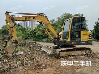 山东临工E660FL挖掘机实拍图片