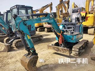 河南-郑州市二手山河智能SWE18UF挖掘机实拍照片