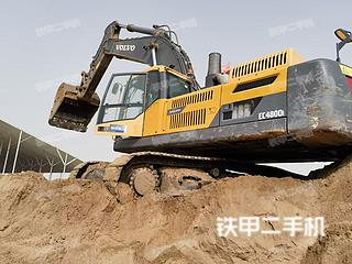 内蒙古-巴彦淖尔市二手沃尔沃EC480DL挖掘机实拍照片