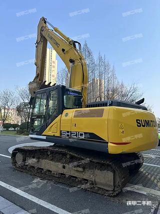 江苏-盐城市二手住友SH210-6挖掘机实拍照片