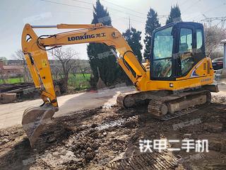 景德镇龙工LG6060挖掘机实拍图片