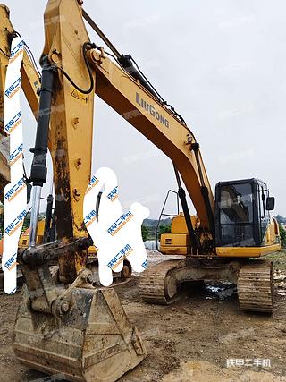 河池柳工CLG920E挖掘机实拍图片
