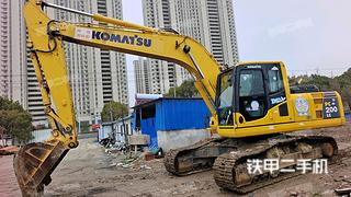 江苏-南通市二手小松PC200LC-8M0挖掘机实拍照片