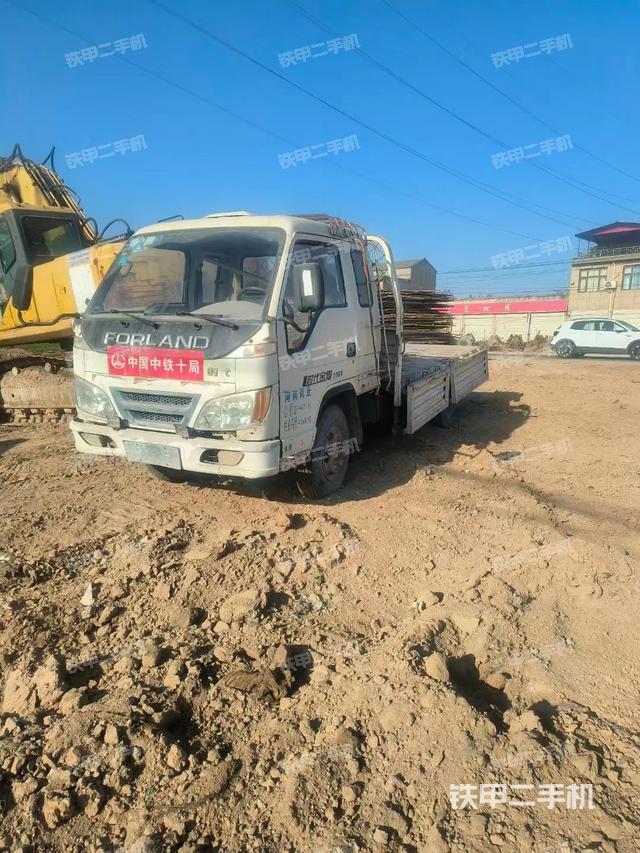 福田时代4×2平板运输车