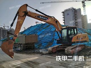 河南-许昌市二手三一重工SY215C挖掘机实拍照片