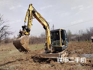 河南-许昌市二手现代R60-9挖掘机实拍照片