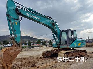 湖北-咸宁市二手山河智能SWE215挖掘机实拍照片