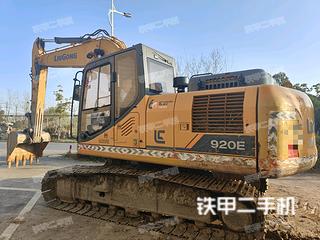 北京柳工CLG920E挖掘机实拍图片
