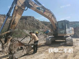 湖北-十堰市二手卡特彼勒320D液压挖掘机实拍照片
