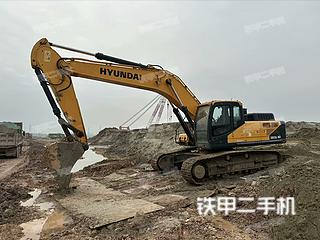 深圳现代R350LVS挖掘机实拍图片