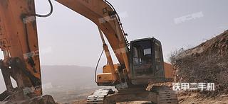 郑州现代R305LC-7挖掘机实拍图片