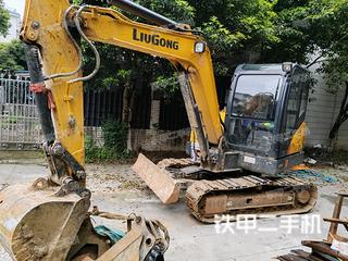 广西-梧州市二手柳工CLG906E挖掘机实拍照片