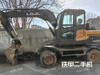 江苏-扬州市二手山东宝格EW675D挖掘机实拍照片