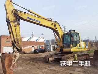 郑州小松PC220-8挖掘机实拍图片