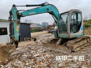 广西-梧州市二手神钢SK70SR挖掘机实拍照片