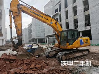重庆龙工LG6225E挖掘机实拍图片