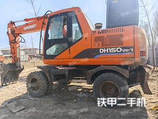 日照斗山DH150W-7挖掘机实拍图片