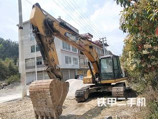 贵州-六盘水市二手卡特彼勒323D液压挖掘机实拍照片