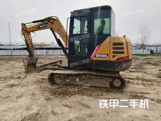 哈尔滨三一重工SY55C挖掘机实拍图片