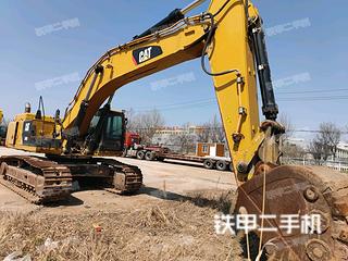山东-潍坊市二手卡特彼勒349D2液压挖掘机实拍照片
