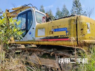 广西-梧州市二手住友SH200-3挖掘机实拍照片