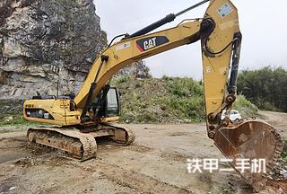 广东-河源市二手卡特彼勒336D液压挖掘机实拍照片