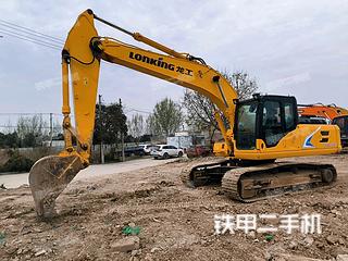 陕西-咸阳市二手龙工LG6225E挖掘机实拍照片
