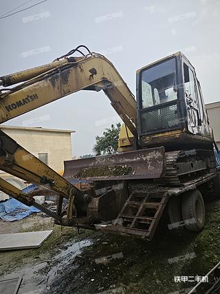 湖南-张家界市二手小松PC60-7挖掘机实拍照片