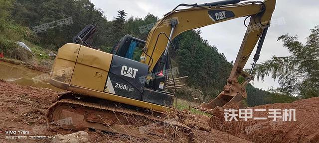 卡特彼勒CAT®313D2 GC 小型液压挖掘机