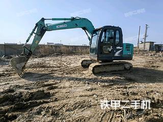江苏-盐城市二手神钢SK75-8挖掘机实拍照片