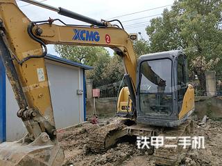 西宁徐工XE75D挖掘机实拍图片