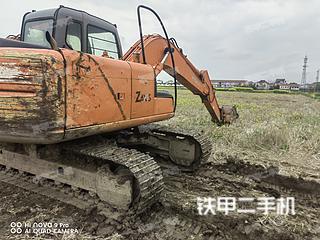 卢湾日立ZX120挖掘机实拍图片