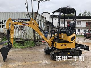 安徽-池州市二手徐工XE17U挖掘机实拍照片