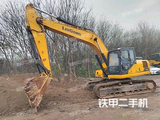 渭南柳工CLG920E挖掘机实拍图片