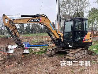 宜昌三一重工SY55C挖掘机实拍图片
