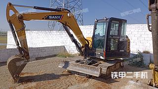 云南-昭通市二手三一重工SY55C挖掘机实拍照片